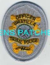OREGON,UMATILLA TRIBAL POLICE BADGE PATCH 1